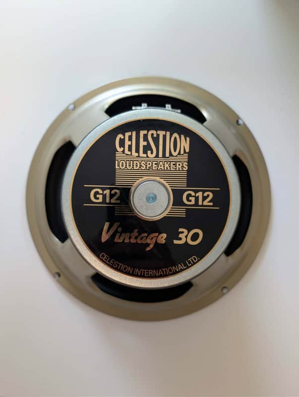 Celestion T3904 Vintage 30 12" 60W 16 Ohm Speaker 2010s - Black imagen 1