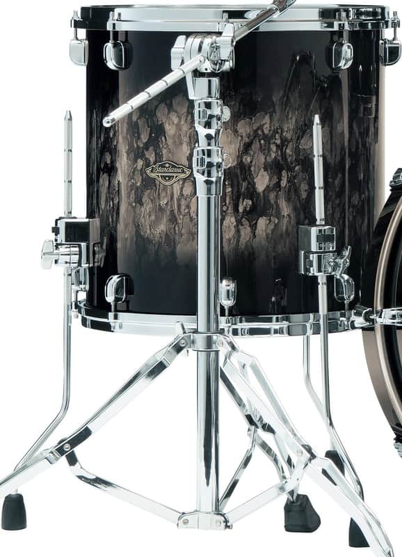 Tama WBSF18D-MPB Starclassic Walnut/Birch Lacquer Floor Tom 18 - Molten Platinum Burst image 1
