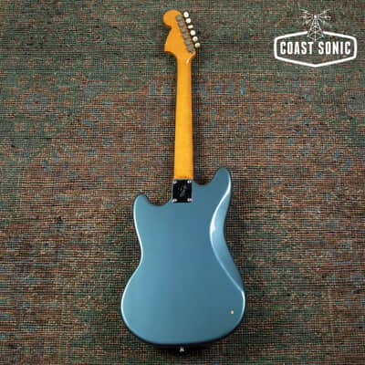 2006 Fender '69 Mustang Matching Headstock MG69 Japan CIJ Old Lake Placid Blue image 5