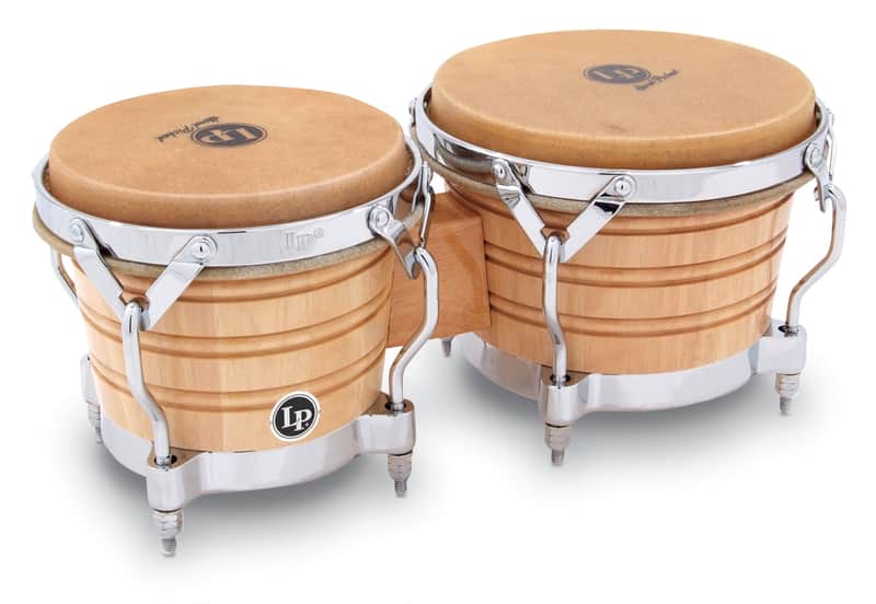 LP Latin Percussion Bongo Set Generation 2 Natural image 1