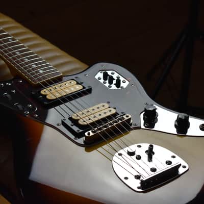 2002 Fender Japan HJG-66KC IV Ikebe Limited Kurt Cobain Signature Jaguar, CIJ, Limited, Offset image 5
