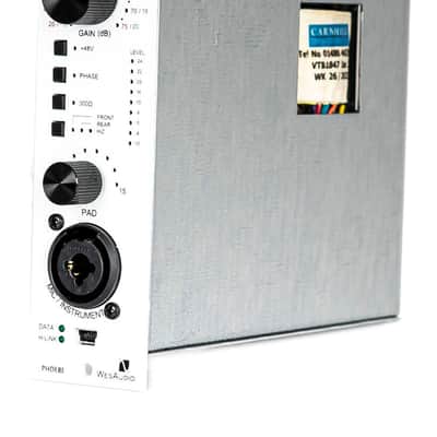 WesAudio Phoebe | 500-Series Class A Microphone Preamplifier w/ Digital Recall image 3