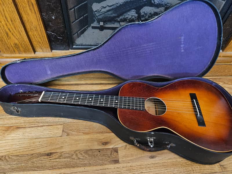 1930's Richter Parlor guitar (not Kay or Harmony) image 1