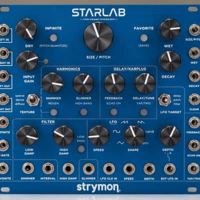 Strymon StarLab Time-Warped Reverberator Eurorack Module #58384 image 2