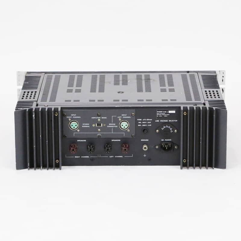 Studer A 68 Vintage Original Gray Stereo Power Amplifier A68 | Reverb