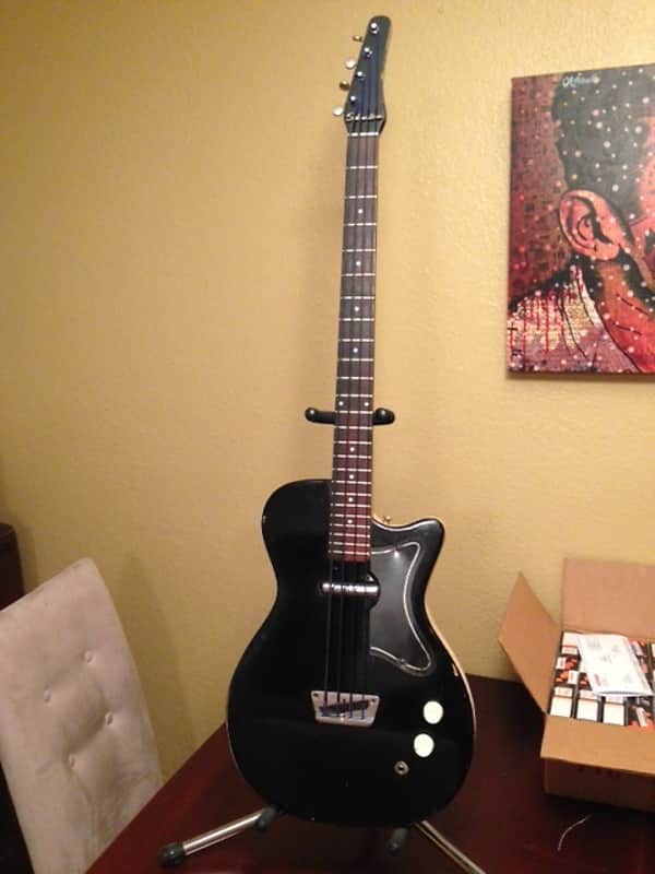 Danelectro / Silvertone Bass Vintage U1 1444 60's Black image 1