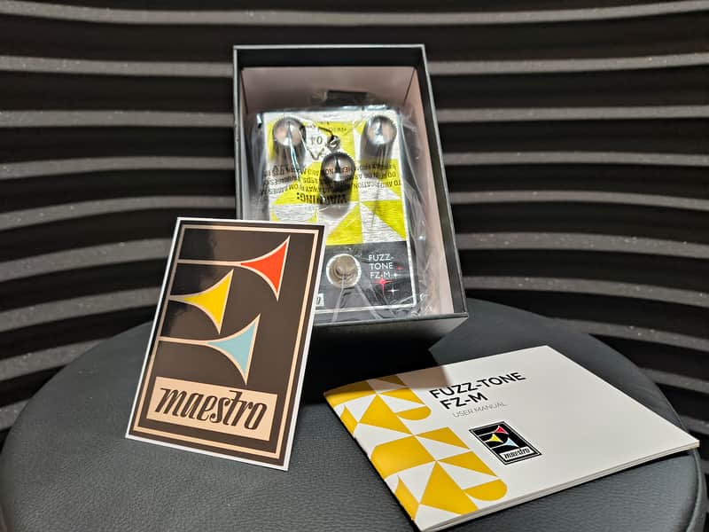 Maestro Fuzz-Tone FZ-M 2022 - Present - Yellow Graphic image 1