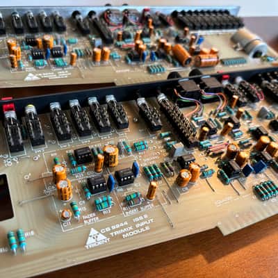 Pair! 2x Vintage 1980s Trident Trimix TR01 CB9244 Mic Pre Channel Strips Input Modules Neve image 8