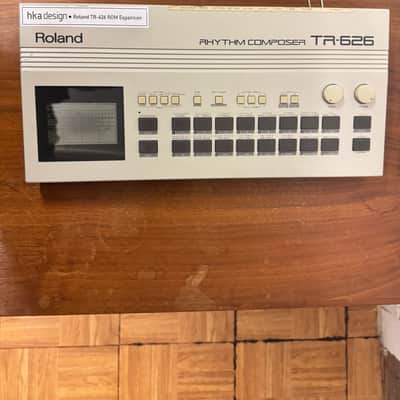 HKA Modded Roland TR-626 Rhythm Composer - White