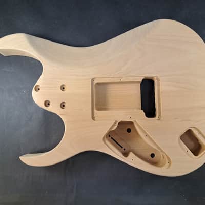 Unfinished Basswood HxH RG body fits Ibanez (tm) RG and Jem Necks J2510 image 3