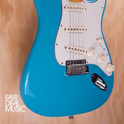 Fender American Professional II Stratocaster in Miami Blue, with Hard Case, USED image 2