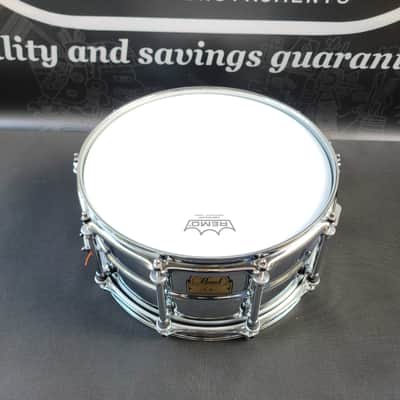 Pearl Ian Paice Signature Stainless Steel Snare Drum 6.5" × 14"(CLEARENCE) image 6