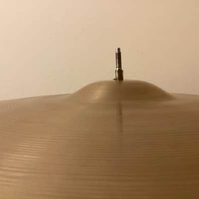 24” Avedis Zildjian Sizzle Ride Cymbal - late 50s / 1950s small stamp - medium 3424 grams image 11