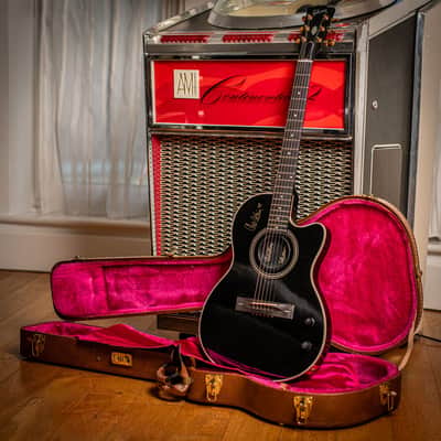 Gibson Chet Atkins SST Signed by Chet 1990s - Ebony image 8