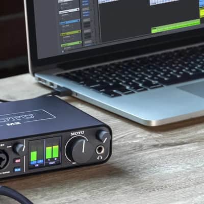 MOTU M2 Professional USB-C Audio Interface (2022 Ver.) | ESS Sabre32, 2-In/2-Out, 120dB DNR image 8