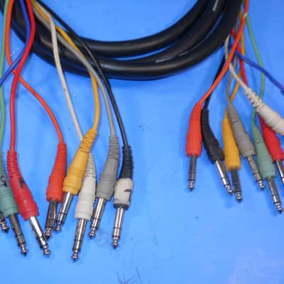 HOSA 8 Channel 10' T/R/S Male-T/R/S Male Hi Definition Recording Snake imagen 2