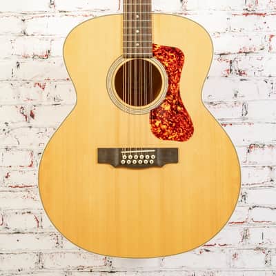 Guild - F2512e - 12 String Acoustic Electric Guitar, Natural - w/Bag - x2055 - USED image 1