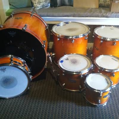 Mapex Pro-M Limited 7 Piece Maple Shell Kit image 1