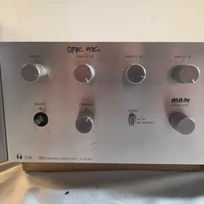 TOA A-912A 120W 900 Series Mixer Amplifier w/ M-01 & U-01 Modules Tested image 3