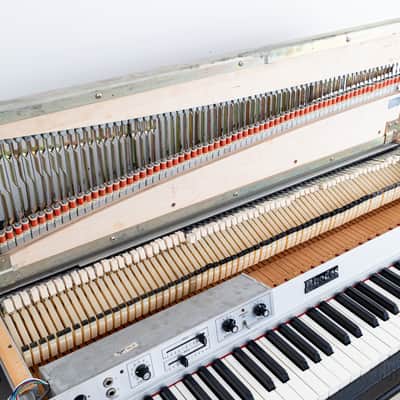 1978 Rhodes Suitcase 73 Stage Conversion w/ Cheek Block Power Supply, Legs & Pedal, Serviced & Clean, Fender image 14
