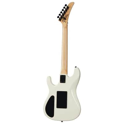 Kramer NightSwan Guitar in Vintage White with Aztec Marble Graphic image 3