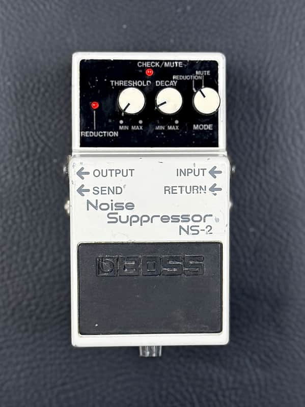 Boss NS-2 Noise Suppressor (Silver Label) 1989 - Present - White image 1