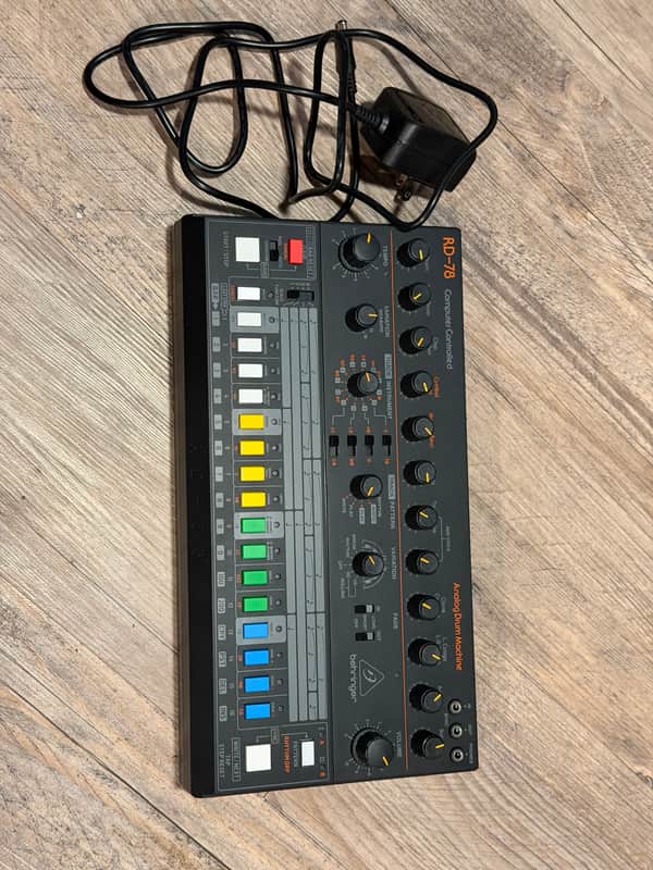 Behringer RD-78 Computer Controlled Analog Drum Machine 2025 - Present - Black image 1