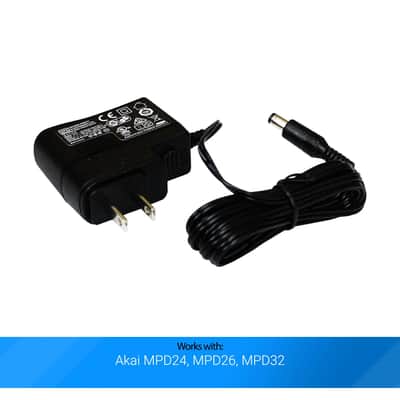 Akai MPD24, MPD26, MPD32 Power Supply Adapter PSU Replacement Cord Cable