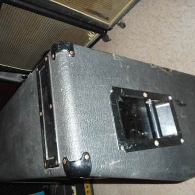Marshall Model 1982A 100-Watt 16ohm 4x12 Slant Cabinet 1970s - Black/Checker board Grill image 4