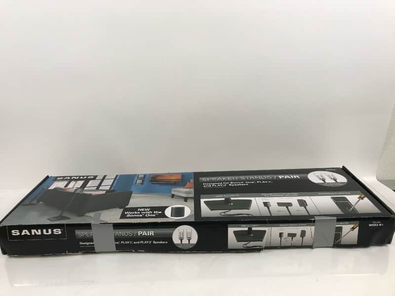 Sanus Wireless Set of Speaker Stands Designed for SONOS PLAY 1 & PLAY 3 Speakers image 1