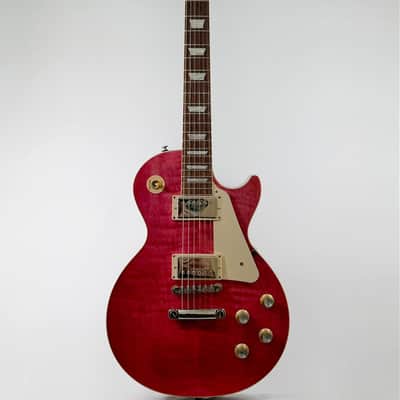 Gibson Les Paul Standard '60s Custom Color Figured Top, Translucent Fuchsia, w/case image 1