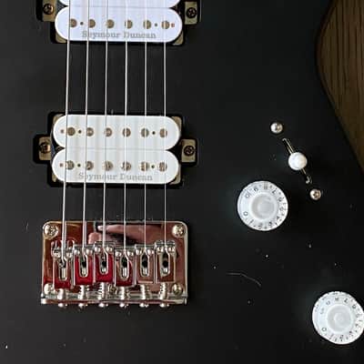 Sawtooth ST-M24AC-SBK Michael Angelo Batio Signed Guitar with gigbag Satin Blk image 3