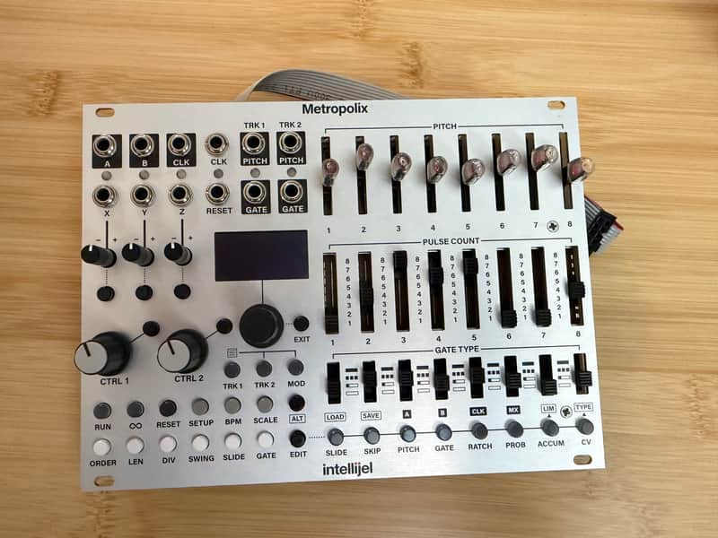 Intellijel Metropolix Performance Sequencer Eurorack Synth Module 2021 - Present - White