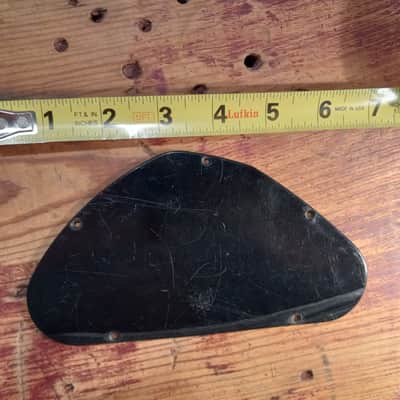 Gibson Non-Reverse Firebird 1965 Cavity Cover - Black image 7