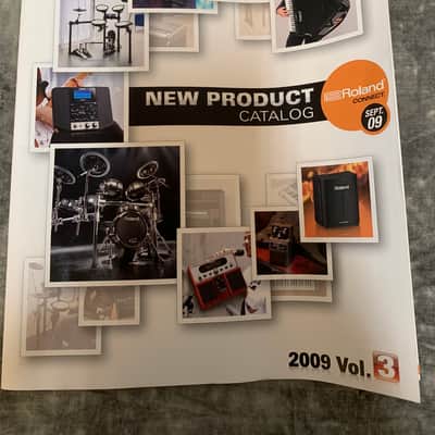 Roland Catalog 2009 V-Drum VE-20 FRV-1 image 1