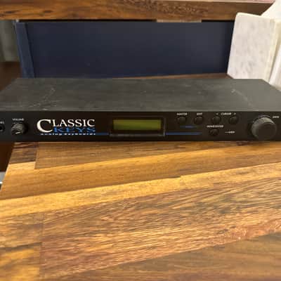 E-MU Systems Classic Keys Rackmount 32-Voice Sampler Module 1994 - Black