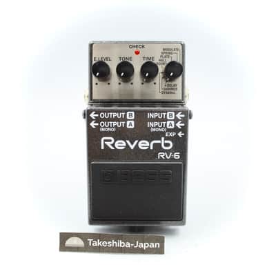 Boss RV-6 Reverb Guitar Effect Pedal image 1