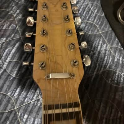 Fender Vintage Shenandoah XII 12 string acoustic guitar 1969 - natural image 6