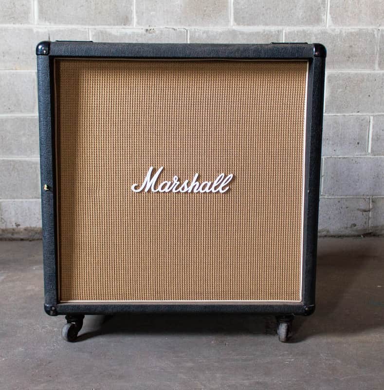 Vintage Marshall Model 1551 Bass Speaker Cabinet 2 x 15 250W 8ohm - Empty image 1