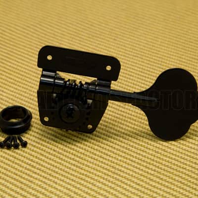 WJBL-200-BK-4 Wilkinson Black Cloverleaf Bass Tuners for 70s Fender P/Jazz Bass® image 2