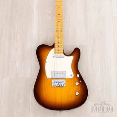 2010s Buzz Feiten Guitars Elite Pro T-Style Honey Burst, Mint w/ Case image 2