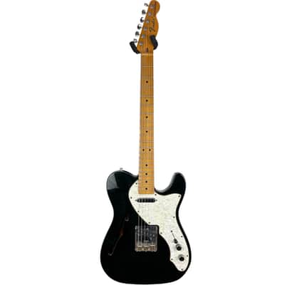 Fender Classic Series 69 Reissue Telecaster Thinline 2002 - Black image 3