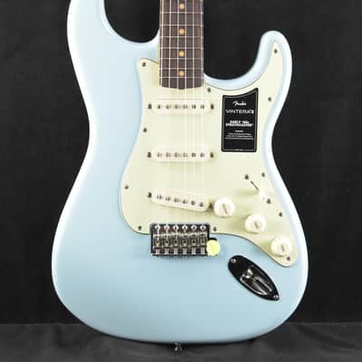 Fender Vintera III Early '60s Stratocaster Sonic Blue Rosewood Fingerboard image 1