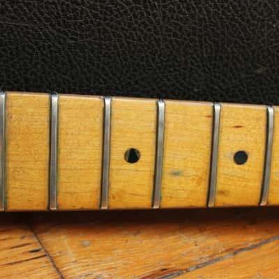 Fender Stratocaster Neck & Serial Plate 1957 - Maple V image 8