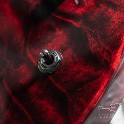 ESP E-DR-II-7st (DIR EN GREY Die Signature MODEL) - See Thru Dark Red image 9