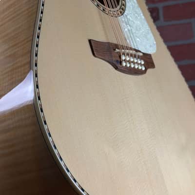 Takamine GD74CE-12U Dreadnought Cutaway 12-String Acoustic-electric Guitar - Gloss Natural image 11