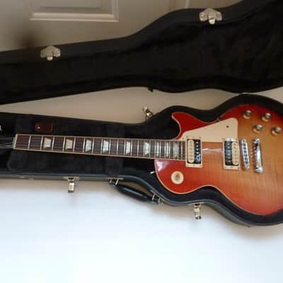 Gibson Les Paul Traditional Pro V 2019 AAA Flame Top Cherry Burst GLOSS USA Case_231_ image 1