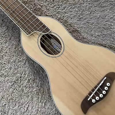 Washburn RO10TBL Rover Steel String Travel Acoustic Guitar 2010s - Trans Blue image 10