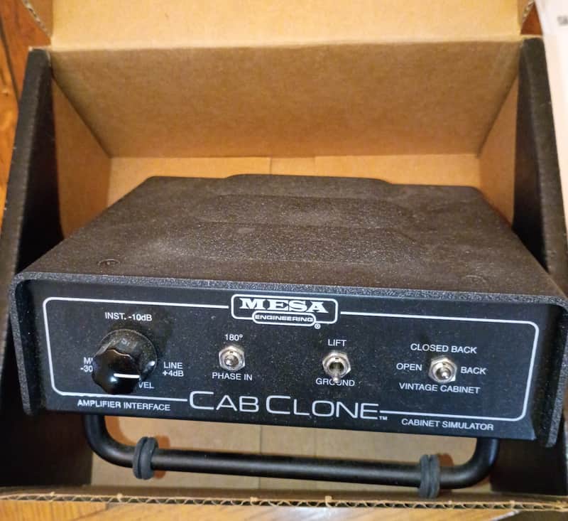 Mesa Boogie CabClone Cab Simulator 8 Ohm 2020 - Grey/Black image 1
