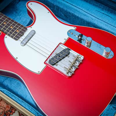 FENDER USA Custom Shop '59 Reissue Telecaster Custom Relic " Morocco red + Rosewood" (2024) image 2